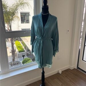 Victoria's Secret Teal Lounge Robe